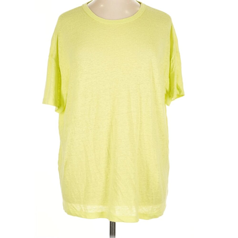 Aerie Solid Neon Yellow Short Sleeve Tee